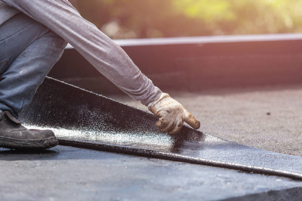 Professional Waterproofing technician working in Mount Blanchard, OH